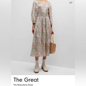 THE GREAT. Floral Moonstone Dress Size 2